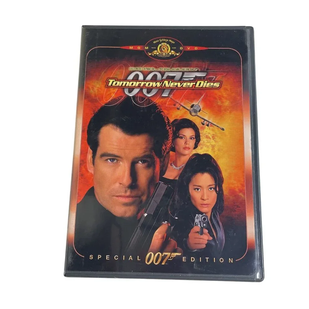 Tomorrow Never Dies 007 James Bond Spy Action DVD Movie 1997 Pierce Bronsnan Joh - Picture 1 of 2